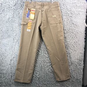 Wrangler Jeans Mens Size 36 NWT Carpenter Loose Fit Pockets Work